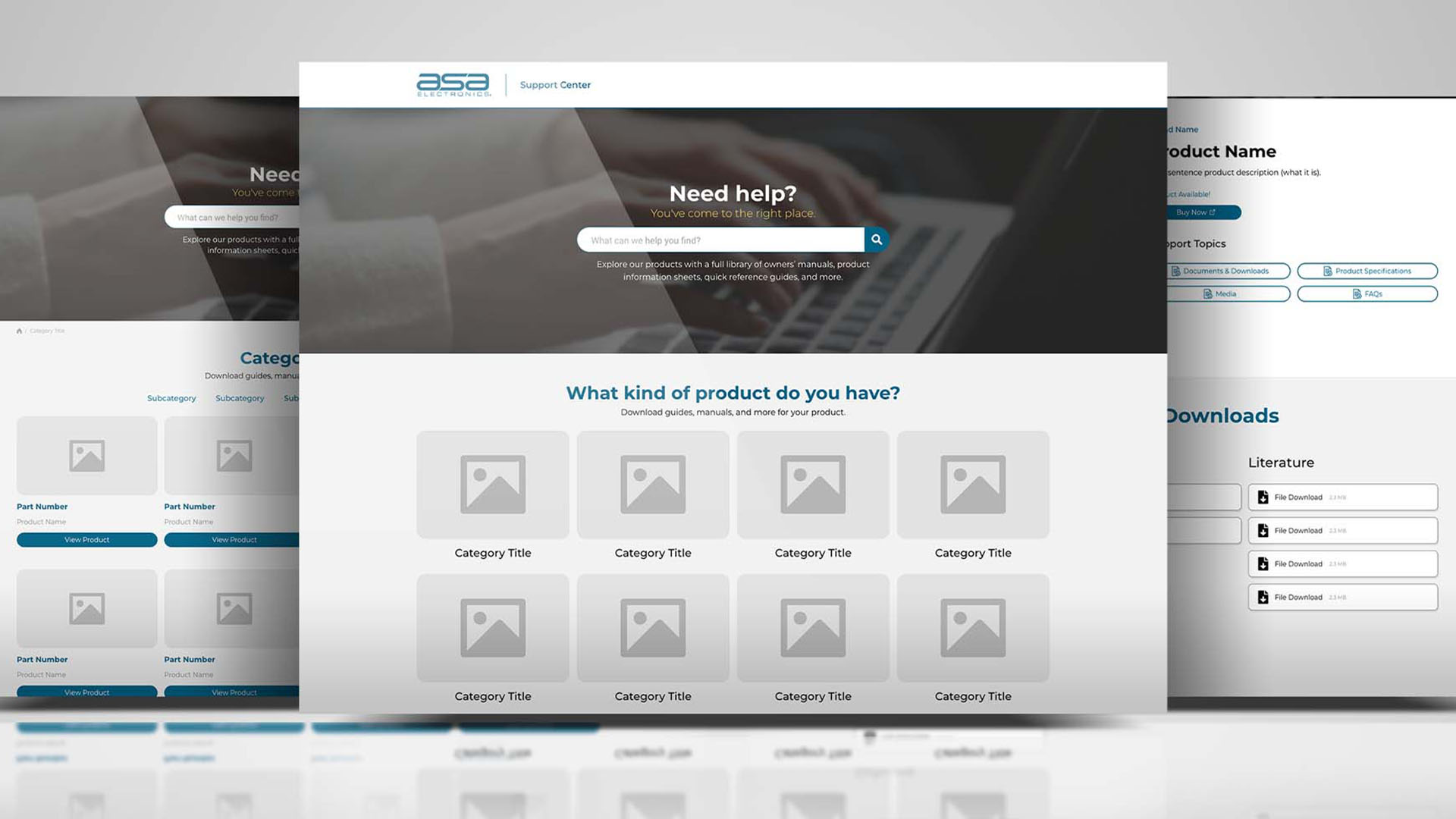 ASA Electronics &nbsp; | &nbsp; Support Site